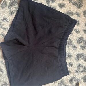 Aritzia Black Athletic Lounge Shorts